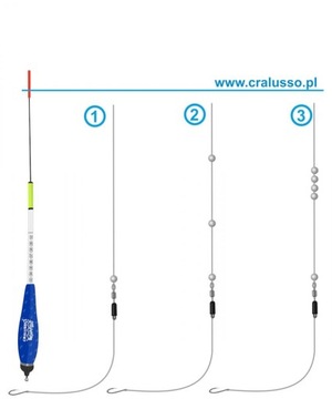 Поплавок Waggler Cralusso Sensitive 5 г, новый