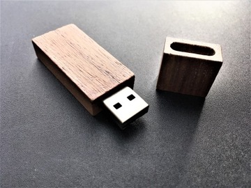 Деревянная флешка 32 ГБ USB ECO-память в ПОДАРОК