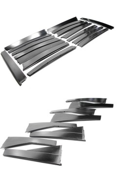 фото thumb №3, Ssangyong rexton планка накладка na дверь защита левый зад прямоугольник