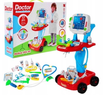 Докторский набор Докторский набор Аксессуары на тележке для ЭКГ Little Doctor Doctor XXL