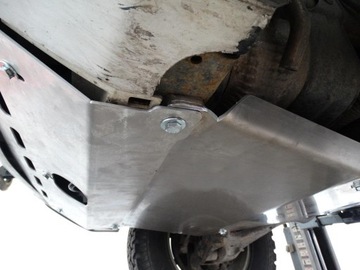 фото thumb №7, Защита двигателя land rover discovery 3 алюминиевая