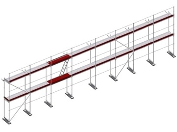 ФАСАДНЫЕ ЛЕСА PLETTAC 160 м²