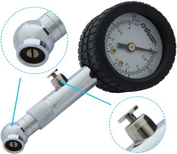 Манометр в шинах, манометр 4 БАР / 60 PSI