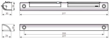 VT -Window Window Diffuser VT 601 светло -коричневый