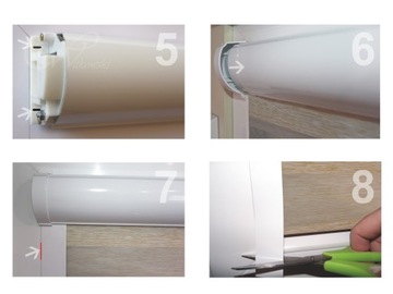 рулонная штора блэкаут в кассете, размер 106х220 G