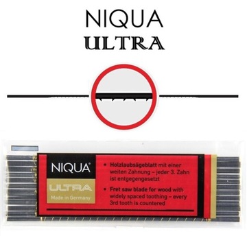 Полотна для лобзика NIQUA ULTRA N5, 12 шт.