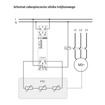 F & F CR-810 Duo Duo Relay контроля температуры