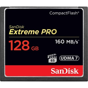 SanDisk CF EXTREME PRO 128 ГБ 160 МБ/с