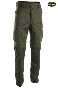 Trekkingowe SPODNIE BDU 2w1 ZIP OFF Oliv - L