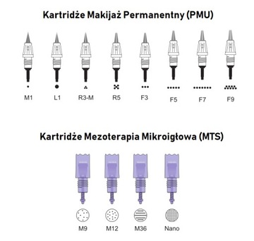 Картриджи 10 шт Artmex V6/8/9/11 12 игл