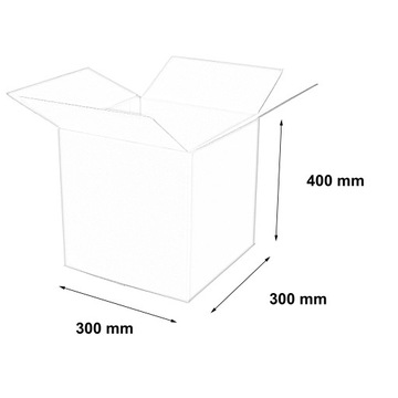 КАРТОННАЯ КОРОБКА 300х300х400 мм КОРОБКА 480 гС 20 шт.