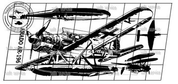 Наклейка на самолет АРАДО А-196 времен Второй мировой войны № 31
