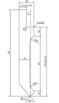 ЗЕНИТ ПРЕСС БРЕД 160 х 2000 мм Е200