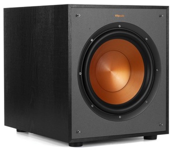 KLIPSCH R-100SW АКТИВНЫЙ САБВУФЕР 10 ДЮЙМОВ, 150 ВТ, КАБЕЛЬ 3 МЕТРА, СВОБОДНО, 112 дБ