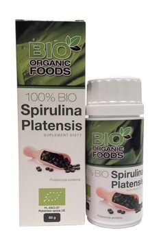 SPIRULINA PLATENSIS EKO BIO 320TAB. PO 250mg DETOX