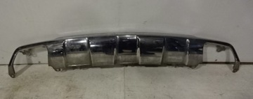 фото thumb №1, Спойлер бампера зад хром mercedes glk рестайлинг amg