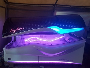 Солярий Ergoline Avantgarde WHITE PEARL LED!!