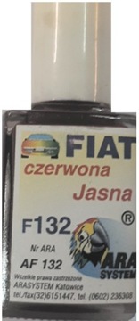 FIAT ALFA ROMEO 130 ROSSO LAKIER ZAPRAWKA DO RYS