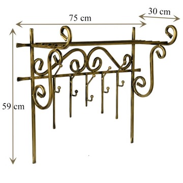 ПОДВЕСНАЯ МЕТАЛЛИЧЕСКАЯ ВЕШАЛКА ДЛЯ ОДЕЖДЫ МЕТАЛЛИЧЕСКИЕ КОНСТРУКЦИИ
