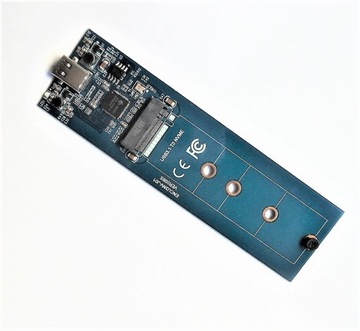 ADAPTER DYSKÓW SSD PCI-E Key M NVM-e TO USB 3.1