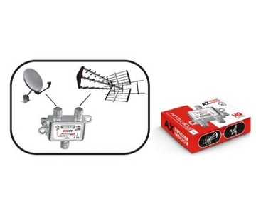 CROSSOVER OPTICUM TV/SAT POWER PASS SUMATOR