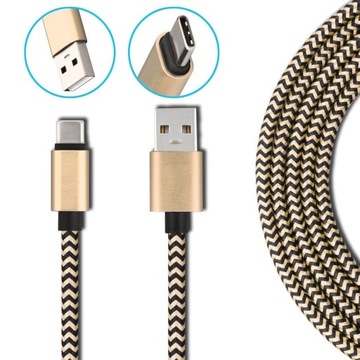 УСИЛЕННЫЙ КАБЕЛЬ USB-C USB-C BRIDED НЕЙЛОНОВЫЕ ЦВЕТА