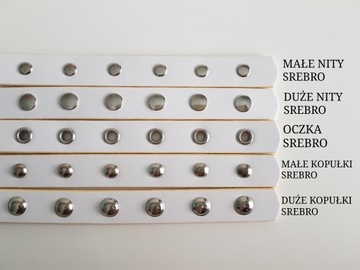 Pasek skóra do OBAG Moonlight z nitami ozdobnymi