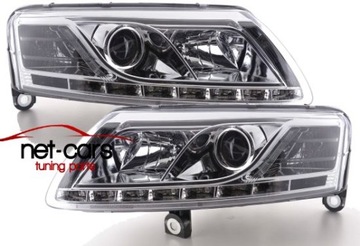 LAMPY REFLEKTORY AUDI A6 C6 4F -09 DAYLINE LED C