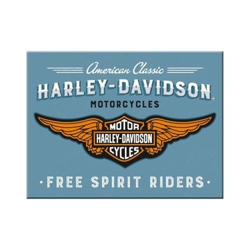 Магнит Harley-Davidson Free Spirit Nostalgic 14375