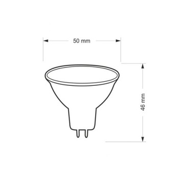 ГАЛОГЕННАЯ ЛАМПОЧКА JCDR JDC 230В 35Вт MR16 GU5.3