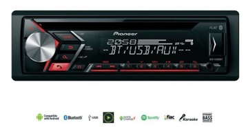 PIONEER DEH-S3000BT FLAC Android USB BLUETOOTH CD