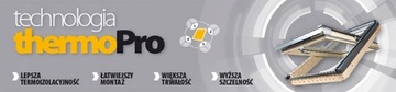 Okno okna dachowe PCV FAKRO PTP U3 94x118+KOŁNIERZ