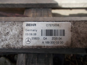 фото thumb №6, Комплект радиатор автоматическая коробка передач w169 w245 a1695000303