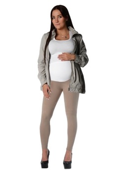 LEGGINSY CIĄŻOWE z kieszeniami OCIEPLANE C3Z S/36