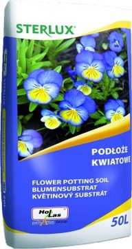 Sterlux Flower Soil 50л Холлас Субстрат