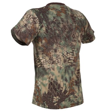 ФУТБОЛКА МУЖСКАЯ ПОД УНИФОРМУ, ХЛОПОК TEXAR CAMOUFLAGE GREEN SNAKE XL