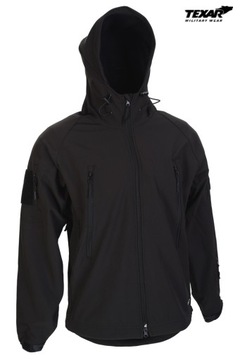 Texar SOFTSHELL JACKET FALCON Капюшон ЧЕРНЫЙ - XL