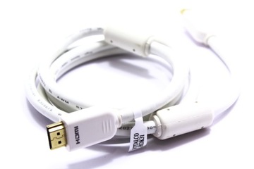 KABEL HDMI V1.4 BIAŁY VITALCO FULL HD 3 M