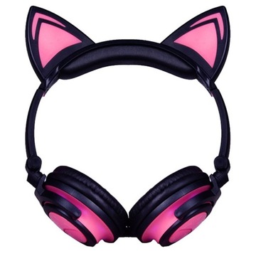 НАУШНИКИ CAT EAR СВЕТОДИОДНАЯ ПОДСВЕТКА НОВАЯ МОДЕЛЬ!