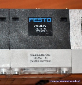 Контроллер FESTO CPX-GE-EV-S с Profibus-клапаном