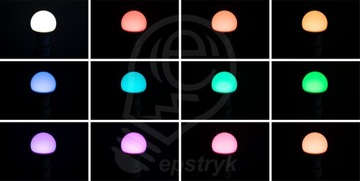 2 светодиодные лампы E27 9 Вт 60 Вт 806 лм OSRAM RGBW + ПУЛЬТ ДИСТАНЦИОННОГО УПРАВЛЕНИЯ