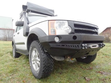 фото thumb №12, Land rover discovery 3 бампер перед з плита сталь