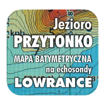 Карта озера Пшитонко на гидролокаторе Lowrance BG