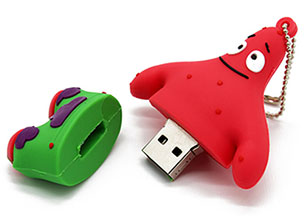 ПЕРЕНОСКА! Патрик Губка Боб! USB-флеш-память в ПОДАРОК ​​32 ГБ