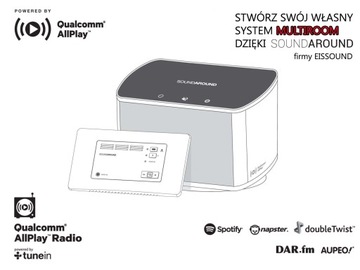 АУДИОСИСТЕМА KBSOUND SOUNDAROUND С WIFI BLUETOOTH