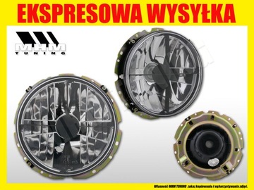 REFLEKTOR LAMPA KPL VW GOLF I 1 CLEAR Z KRZYŻEM