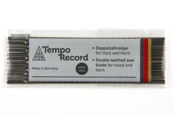 Пильные полотна с двумя зубьями TEMPO RECORD Silver N5