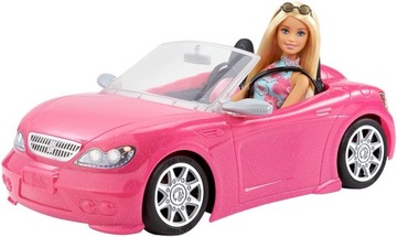 Barbie Luksusowy Kabriolet + lalka