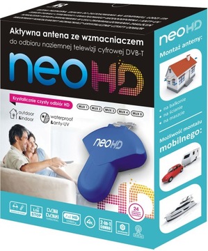 Наземная антенна DVB-T NeoHD - кемпер, дом на колесах