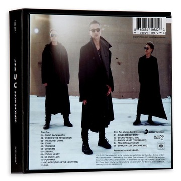 Depeche Mode Spirit SPECIAL EDITION 2 CD BIN